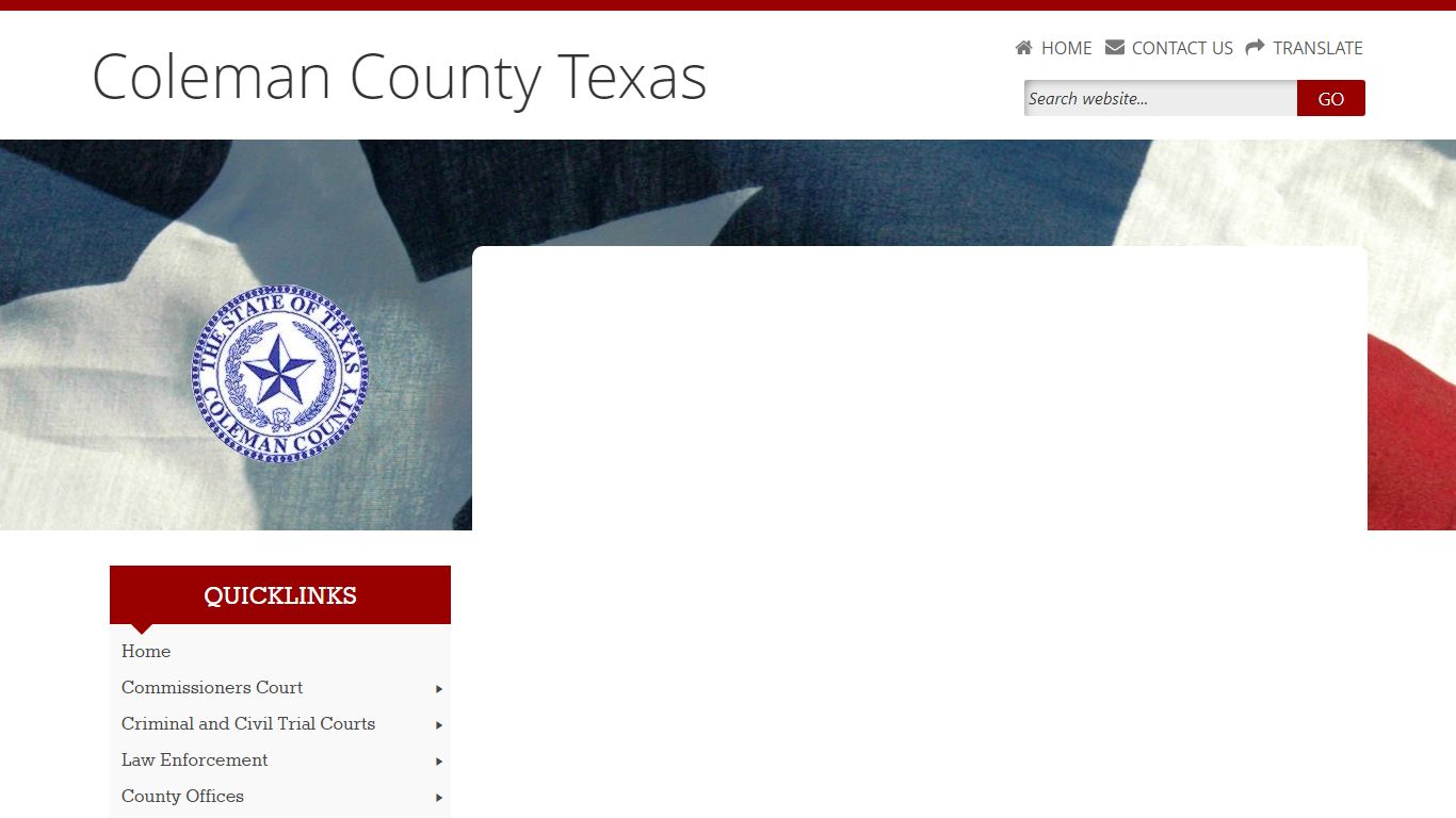 Coleman County, Texas